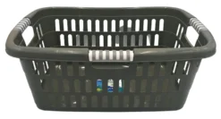 Priva Mehrzweckkorb Wäschekorb 34L 47L Grau Grün Blau, Farbe:Grau -Haushaltswaren Store aeb15eb8dc5be1ca57816acd289323a9