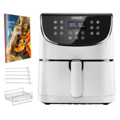 Cosori Premium 5,5-Liter Heißluftfritteuse Mit Spießgestell, Schwarz -Haushaltswaren Store aec3a2f8805290e6ad826bcb6ec4b892