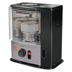 Qlima Heizofen R 8128S C-2 Edelstahl Schwarz 5,2 L