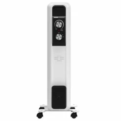 Flexot® Ölradiator 600W / 900W / 1500W - 3 Powerstufen 7 Rippen Elektroheizung Heizung Heizer Heater Radiator Überhitzungsschutz Thermostat Kabelaufwicklung Heizgerät Radiator -Haushaltswaren Store af0132f9cfe257a744623dc2c2521b61