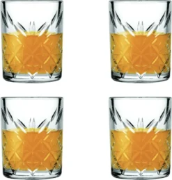 Pasabahce 52780 Shot Glas Stamper Timeless In Crystal Design 4er-Set -Haushaltswaren Store af3916606ccad105056f2e7fb311cbc0