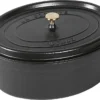 STAUB Cocotte Oval 37cm Schwarz 1 STAUB Cocotte Oval 37cm Schwarz -Haushaltswaren Store af78f921cdcbb096a4e6bad4426958fe