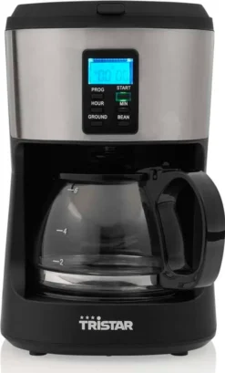 Tristar Kaffeemaschine Mit Mahlwerk CM-1280 650 W 0,75 L Schwarz -Haushaltswaren Store afe68544ab196f4f47a819a4c9d9d09a