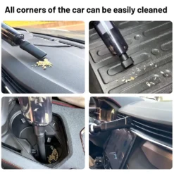 Handheld Vacuum, Car Vacuum Cleaner Cordless 6000PA High Power Small Mini Portable USB Rechargeable Hand Vacuum, For Home, Car, Narrow Spaces ,White 19 Handheld Vacuum, Car Vacuum Cleaner Cordless 6000PA High Power Small Mini Portable USB Rechargeable Hand Vacuum, For Home, Car, Narrow Spaces ,White -Haushaltswaren Store b0219bcd14acaea77a8f285bac05d46c