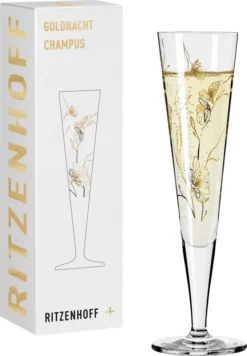 Goldnacht Champagnerglas #7 Von Marvin Benzoni -Haushaltswaren Store b08132cdca4055d6f0220df6b4342ff8