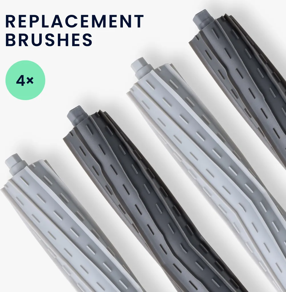 Kwmobile 4x Hauptbürste Kompatibel Mit IRobot Roomba 800 / 900 Serie - Bürste Für Staubsaugroboter - Staubsauger Zubehör Saugroboter Ersatzteil Set 5 Kwmobile 4x Hauptbürste Kompatibel Mit IRobot Roomba 800 / 900 Serie - Bürste Für Staubsaugroboter - Staubsauger Zubehör Saugroboter Ersatzteil Set – Bild 3