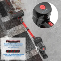 FREIHAFEN 26000Pa 4 In 1 Staubsauger Kabellos Mit Abnehmbarer Akku,Akku Staubsauger,35 Min Laufzeit -Haushaltswaren Store b1cdda590522b238bb76c4d10e3eb8ec