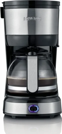 SEVERIN Kaffeemaschine KA 4808 750 Watt Edelstahl -Haushaltswaren Store b2584a7527b3ee3d3a73a19c3564d9b7