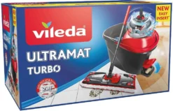 Vileda UltraMax Turbo Komplett-Set Mit Teleskopstiel Wischmop Eimer Bodenwischer 39 Vileda UltraMax Turbo Komplett-Set Mit Teleskopstiel Wischmop Eimer Bodenwischer -Haushaltswaren Store b2bad199c7a762dc8088d6e3935aa3b5