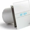 Cata Bad Glas Dunstabzugshaube 150mm Weiß Feuchtetemperaturanzeige