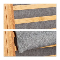Relaxdays Bambus Wäschekorb Mit Deckel -Haushaltswaren Store b3e484ba52f2b46bac27795f2cf5b1f9