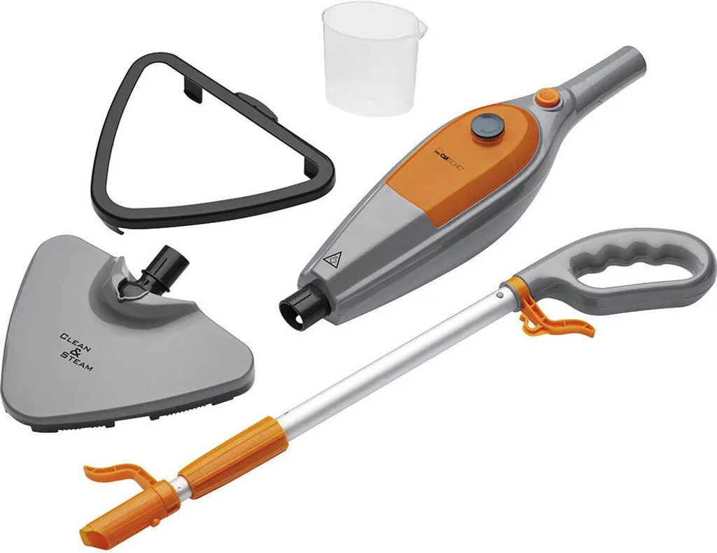 CLATRONIC Dampfmop DR 3539 Anthrazit- Orange Dampfreiniger Reiniger Dampfwischer 7 CLATRONIC Dampfmop DR 3539 Anthrazit- Orange Dampfreiniger Reiniger Dampfwischer – Bild 5