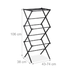 Relaxdays Wäscheständer Klappbar & Ausziehbar 15 Relaxdays Wäscheständer Klappbar & Ausziehbar -Haushaltswaren Store b524b68d158ae26226b51548ac261266