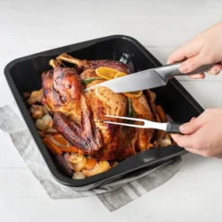 ZENKER XXL Bräter, Emaillebeschichtet, Ca. 40 X 34 X 8 Cm -Haushaltswaren Store b525b0c3c79296e2f4c3ec5cbd225435