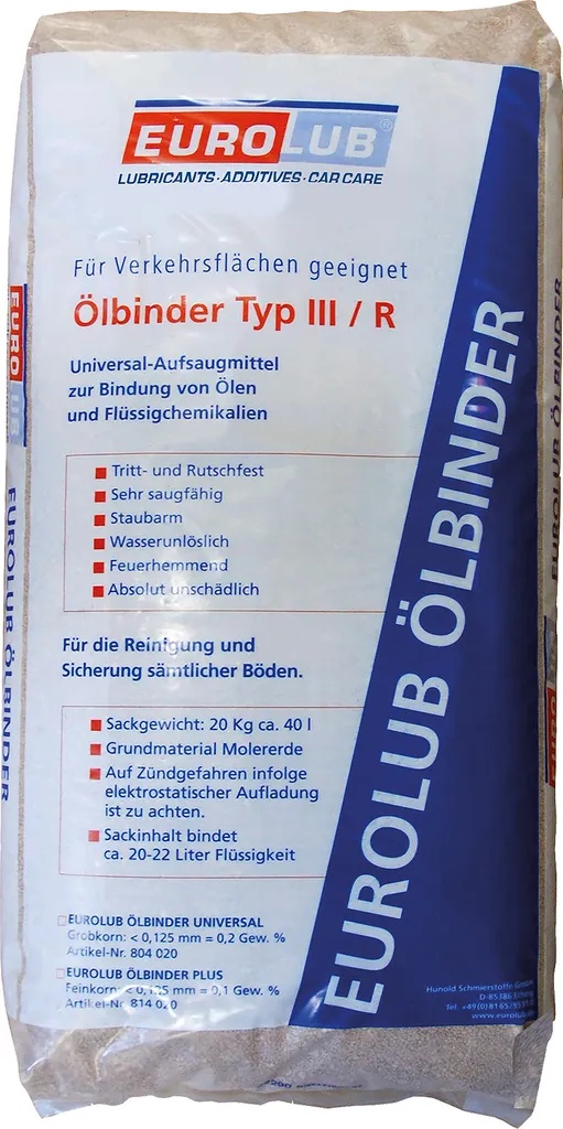 ÖLBINDER UNIVERSAL (Grobkorn) - 20 KG 3 ÖLBINDER UNIVERSAL (Grobkorn) - 20 KG