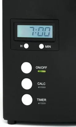 Melitta Typ 100801 Optima Timer, Schwarz-Stahl -Haushaltswaren Store b5cc6b89ab0c459fe00f734a1d6c131e