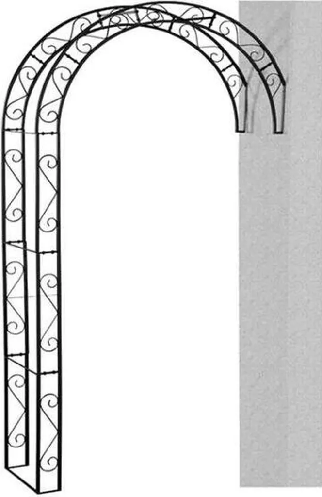 Siena Garden I5724GBB Rosenbogen Cambridge 130x35x245cm (1 Stück) 3 Siena Garden I5724GBB Rosenbogen Cambridge 130x35x245cm (1 Stück)