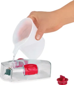 MAXXMEE Dampfbesen 1300W Weiß/rot -Haushaltswaren Store b64e432384de5b7b281776b4d284fd7a