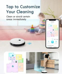 Yeedi Vac Max Saugroboter Mit Wischfunktion 3000Pa Teppicherkennung Staubsauger Roboter -Haushaltswaren Store b6b3bb284a1c7cbf5eba49d4d910dbce