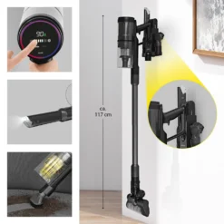 Akku Staubsauger Handstaubsauger Kabellos Beutellos Akkusauger Wandladestation 12 Akku Staubsauger Handstaubsauger Kabellos Beutellos Akkusauger Wandladestation -Haushaltswaren Store b6fe5674a1ed562d237db2ee0d8bf4c6