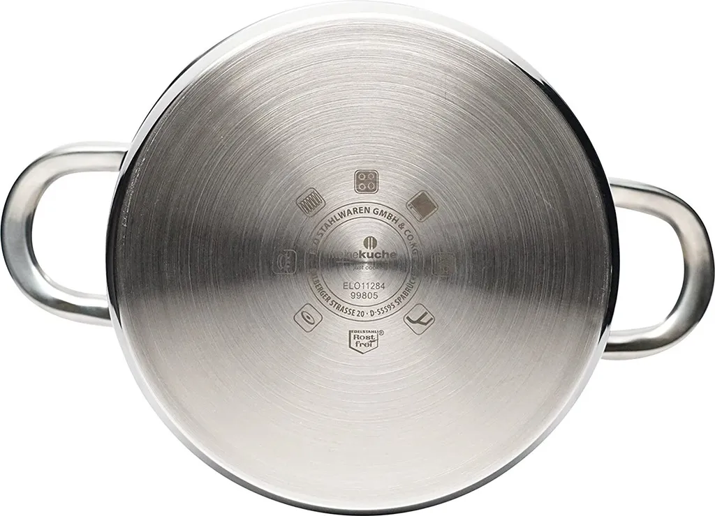 ELO 99805 Topf-Set Skyline 5tlg., Silber, 5-teilig (1 Set) 8 ELO 99805 Topf-Set Skyline 5tlg., Silber, 5-teilig (1 Set) – Bild 6