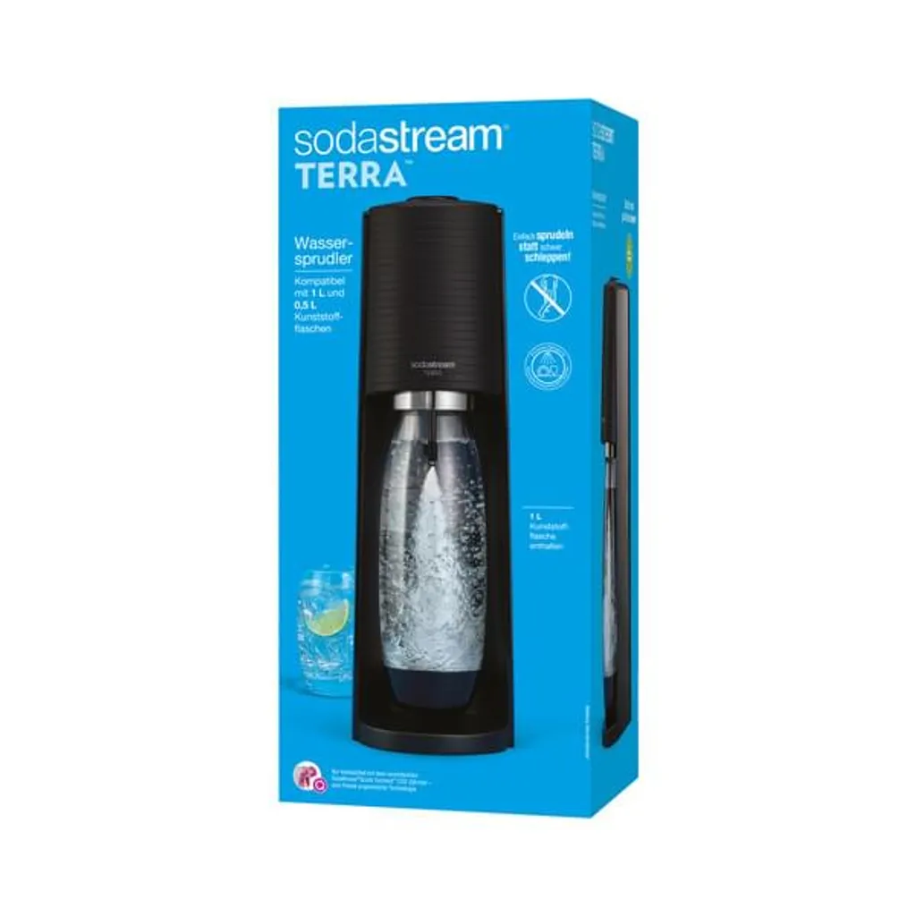 SodaStream TERRA Wassersprudler, Schwarz 8 SodaStream TERRA Wassersprudler, Schwarz – Bild 6