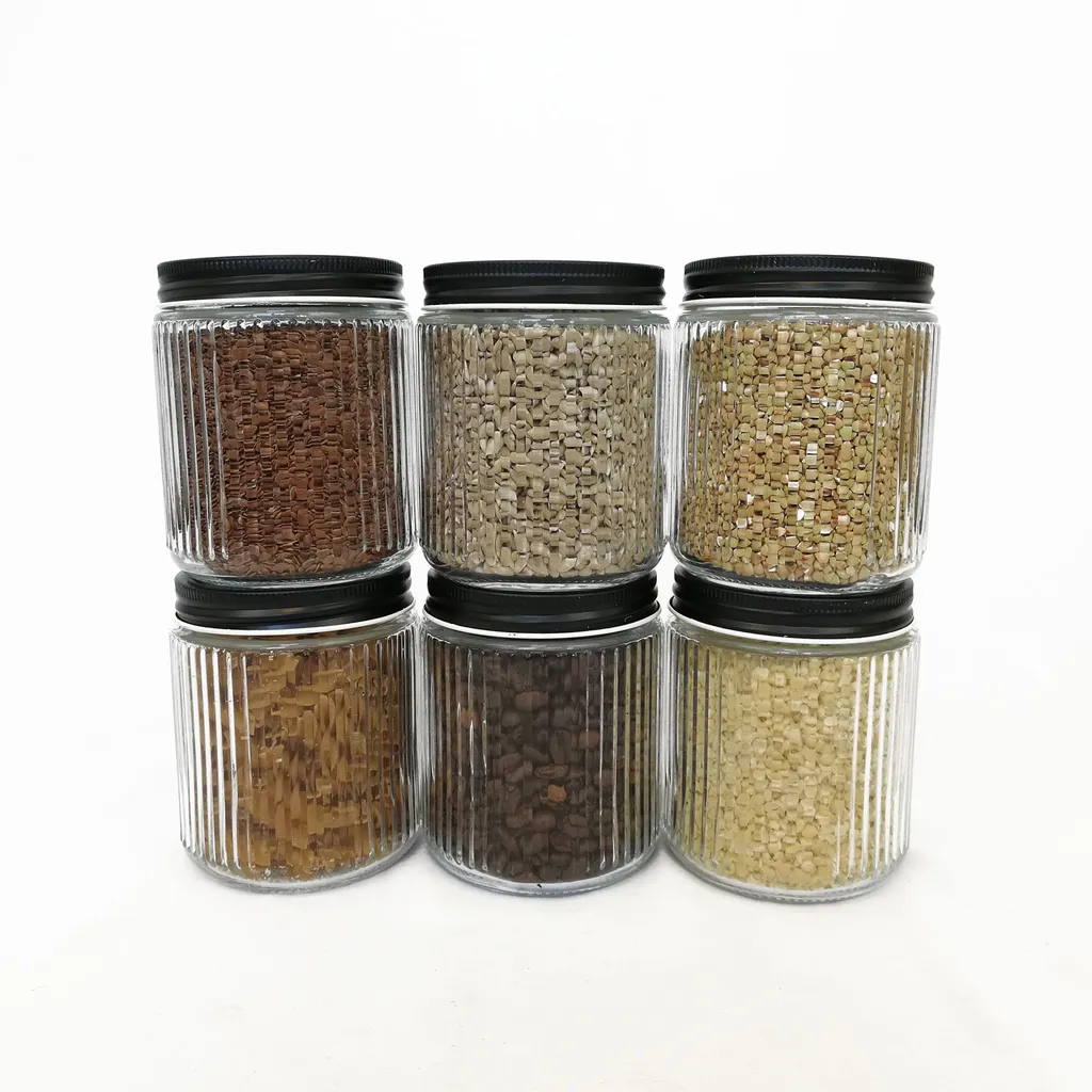 6er Set Vorratsgläser 0,5 L Mit Schraubdeckel Ø9x11 Cm - Schwarz 3 6er Set Vorratsgläser 0,5 L Mit Schraubdeckel Ø9x11 Cm - Schwarz