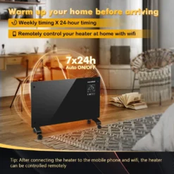 Aigostar Elektroheizung, Elektro Glasheizung, Konvektor-Heizung, LED Touchscreen Einstellbare Temperatur, 2000 W 12 Aigostar Elektroheizung, Elektro Glasheizung, Konvektor-Heizung, LED Touchscreen Einstellbare Temperatur, 2000 W -Haushaltswaren Store b7e7e982787f4d817b484c9c922e5769