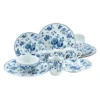 CreaTable 22543 Kombiservice Royal Blue Flower Für 4 Personen, Porzellan, Mehrfarbig (1 Set, 16-teilig) -Haushaltswaren Store b8c09e7da9130bd99987118f1896bb5a