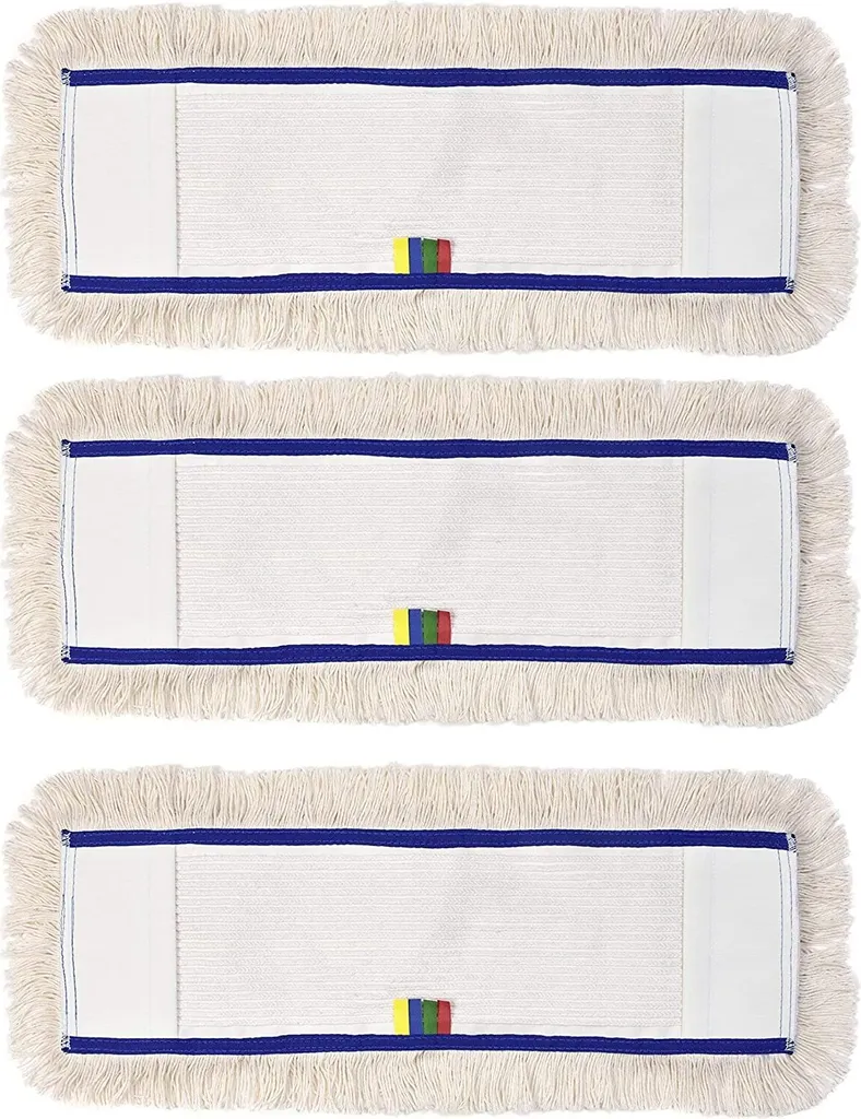 Hypafol Wischmopp-Baumwolle 40 Cm | 3 Wischmopp Bezüge 3 Hypafol Wischmopp-Baumwolle 40 Cm | 3 Wischmopp Bezüge