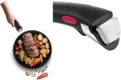 TEFAL INGENIO 5 Abnehmbarer Griff Aus Klassischem Bakelit -Haushaltswaren Store b92d3c427ceed21049e8f02f5607c31f