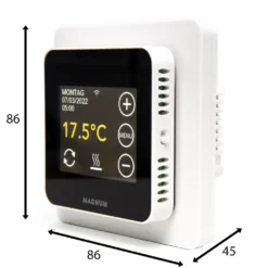 Magnum MRC WiFi Smart Thermostat/ Raumregler Mit Bodenfühler Für Fußbodenheizung, Elektro-Heizung, Konvektor, Tuya Smart App -Haushaltswaren Store b979290d8fed42aee7159fb365908bc1