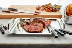 Demeyere Teppanyaki 40850-956-0 Bratpfanne, Edelstahl, Induktionsherd-geeignet 15 Demeyere Teppanyaki 40850-956-0 Bratpfanne, Edelstahl, Induktionsherd-geeignet -Haushaltswaren Store ba74425082aad89fb4d2bbf7f9575064