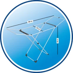 Vileda Wäschetrockner Wäscheständer Flügelwäscheständer Vileda Universal -Haushaltswaren Store baebe89ebeb0fe9c3dfcefaa678b3caa