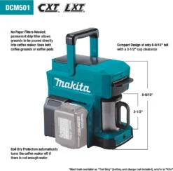 Makita Akku / Netz Tragbare Mobile Kaffeemaschine Caffee DCM501Z 18V 230V 25 Makita Akku / Netz Tragbare Mobile Kaffeemaschine Caffee DCM501Z 18V 230V -Haushaltswaren Store bb155334bc56d746798865b5284a6485