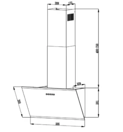 PKM Dunstabzugshaube Schräghaube Wandesse Metall Glas S23-60 ABPY 60cm Schwarz 16 PKM Dunstabzugshaube Schräghaube Wandesse Metall Glas S23-60 ABPY 60cm Schwarz -Haushaltswaren Store bb8468d7c095de5223dda75777b2722e