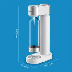 PHILIPS AQUA Soda Maker Wassersprudler + 425 G CO²-Zylinder + 1 PET-Flasche 1 Liter, Weiß 25 PHILIPS AQUA Soda Maker Wassersprudler + 425 G CO²-Zylinder + 1 PET-Flasche 1 Liter, Weiß -Haushaltswaren Store bb9171a0db016f030264402a7bfae6c4