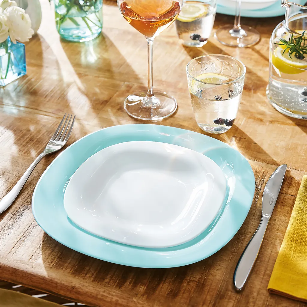 Tafelservice Carine Neo Weiß 18-teilig LUMINARC Essservice Tafelgeschirr Teller 12 Tafelservice Carine Neo Weiß 18-teilig LUMINARC Essservice Tafelgeschirr Teller – Bild 10