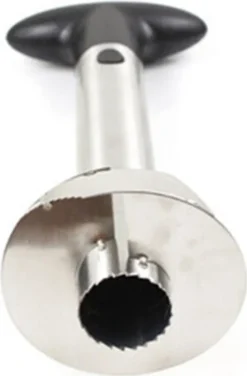 Edelstahl Ananasschneider Ananasschäler Spiralschneider Ananasteiler Zerkleinerer Spiralschäler Entkerner Ananas Obstteiler -Haushaltswaren Store bbc37c50c7663de2d3403f4c082e6965