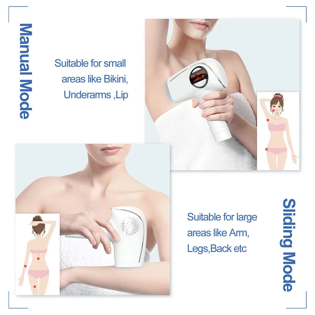 36W IPL Haarentfernung, -3 ° Eiskompresse & Hautverjüngung Laser-Haarentfernung Für Frauen Männer 600.000 Blitze, Dauerhafte Schmerzfreie Haarentfernung Für Die Ganzen 5 Schritte 8 36W IPL Haarentfernung, -3 ° Eiskompresse & Hautverjüngung Laser-Haarentfernung Für Frauen Männer 600.000 Blitze, Dauerhafte Schmerzfreie Haarentfernung Für Die Ganzen 5 Schritte – Bild 6