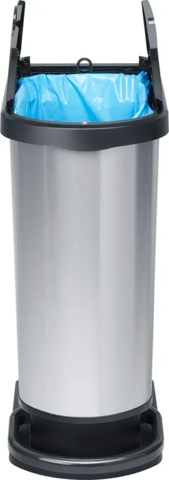 ROTHO Treteimer Duo 50 L PASO, Farbe:Silber Metallic 13 ROTHO Treteimer Duo 50 L PASO, Farbe:Silber Metallic -Haushaltswaren Store bdc22e5c01352ca4c719290ee036aa50