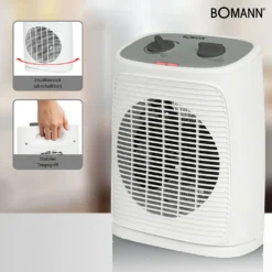 BOMANN Heizlüfter HL 6041 CB Weiß Heizgerät Elektroheizer Heater 2000 Watt 12 BOMANN Heizlüfter HL 6041 CB Weiß Heizgerät Elektroheizer Heater 2000 Watt -Haushaltswaren Store bdc30118f6eb47b9a730b2c5803c9fe2