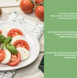 Genius Nicer Dicer Chef 37-tlg Set Gemüseschneider Inkl. 3 In 1 Siebschüssel; A81893 -Haushaltswaren Store beb2e9996e50985e5574f4867ef8b8b7