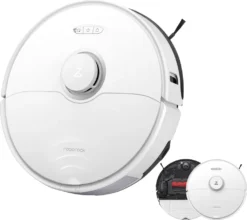 Roborock S8 Staubsauger Roboter Sonic Saugroboter 6000Pa DuoRoller-Bürste VibraRise Wischen 3D-Mapping 3D-Strukturiertes Licht LiDAR Kindersicherung APP Control (Weiß) -Haushaltswaren Store bfdca0d6e92c0bc910b3df929432e759