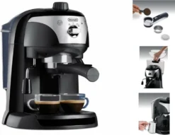 De'Longhi DeLonghi EC221.B Siebträgermaschine Espressoautomat -Haushaltswaren Store c00085d95cf50192c57d6d42bdbbf1b4