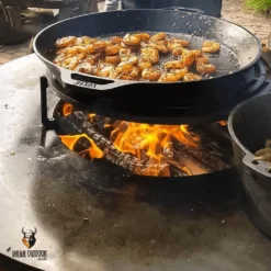 Valhal Outdoor - Bratpfanne 30 Cm - Gusseisen - Feuerstelle Garten - Cm - Schwarz -Haushaltswaren Store c090b54bf62c95ce634a6cf448b9a53d