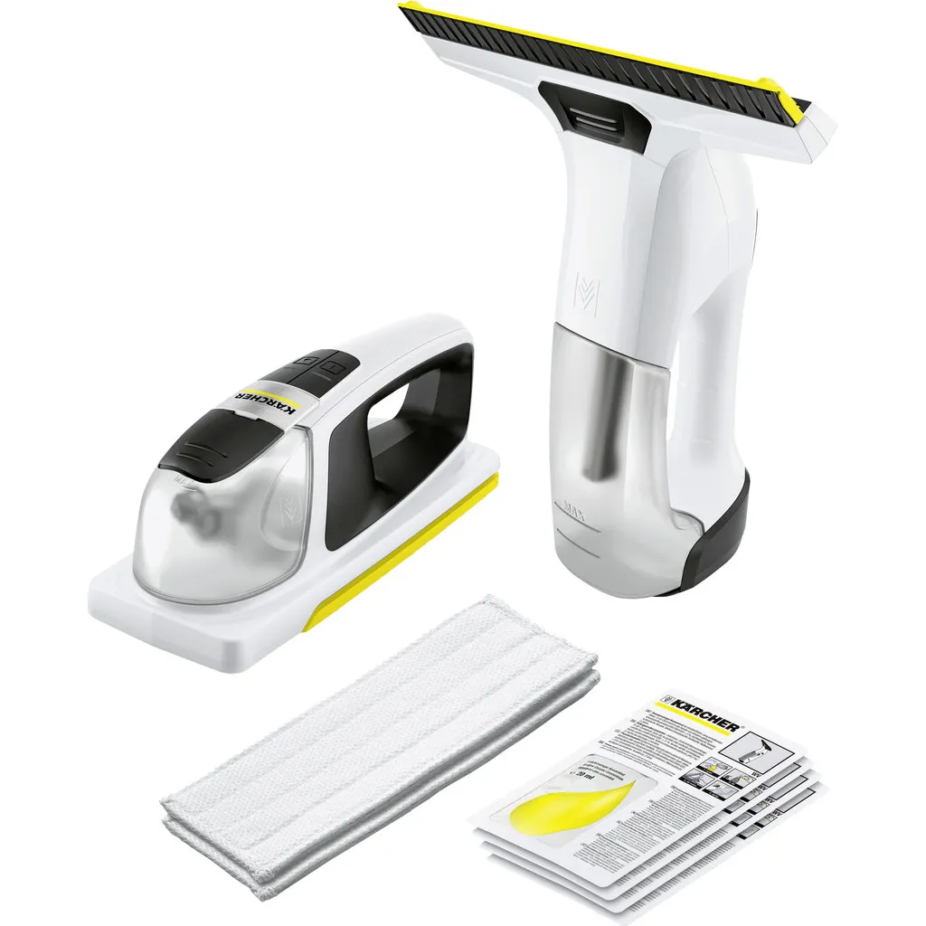 Kärcher Fenstersauger WV6+KV4 Premium Weiß, Fensterreiniger Oberflächenreinigung Waschbar 6 Kärcher Fenstersauger WV6+KV4 Premium Weiß, Fensterreiniger Oberflächenreinigung Waschbar – Bild 4