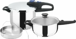 SOGO - Duo 6L + 4L Schnellkochtopf-Set -Haushaltswaren Store c0d7ef0f1c842803af5e7a72ddcbdddc