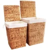 KMH® 2er Wäschekorbset Wasserhyazinthe -Haushaltswaren Store c0eecb22a4de871da964e2f5592fc4f1