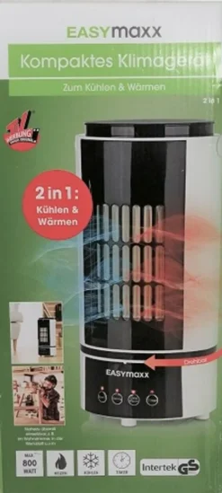 EASYmaxx Mobile Mini-Klimaanlage - Zum Kühlen Oder Wärmen -Haushaltswaren Store c11172981b58fae77cd2981576b5b791